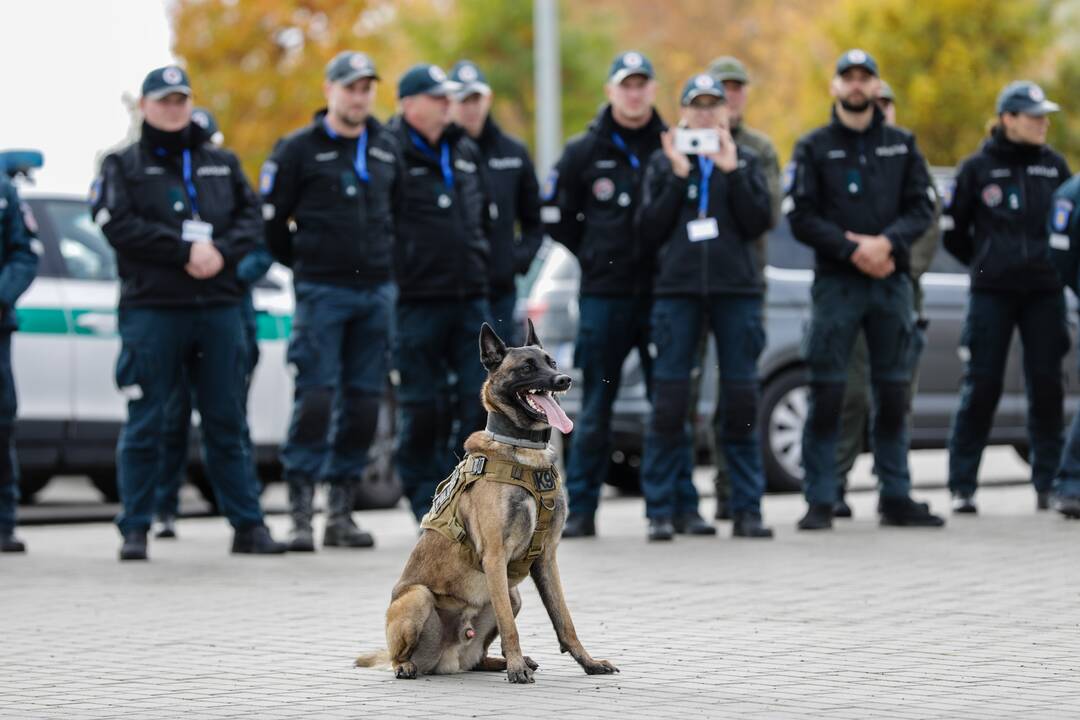 Policijos kinologų daugiakovės pirmenybių apdovanojimai