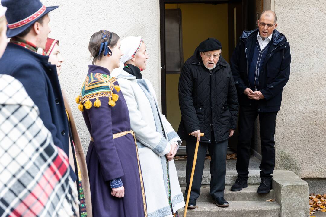 V. Landsbergiui – sveikinimai 90-ojo jubiliejaus proga