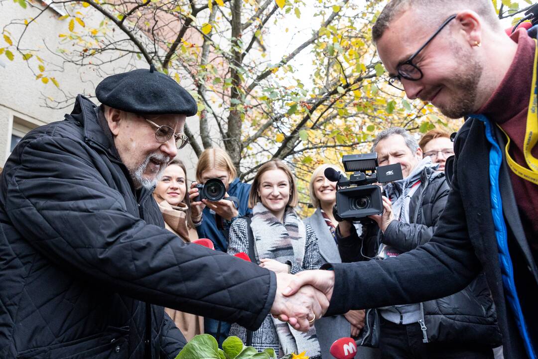 V. Landsbergiui – sveikinimai 90-ojo jubiliejaus proga