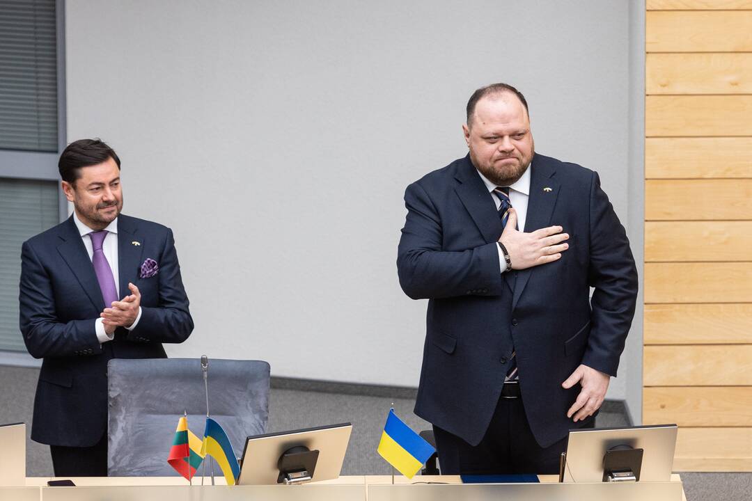 Lietuvoje vieši Rados pirmininkas R. Stefančiukas
