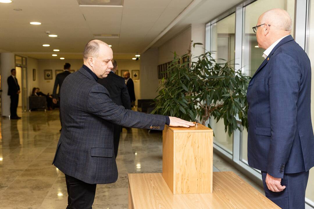 Seime – balsavimas dėl M. Majausko