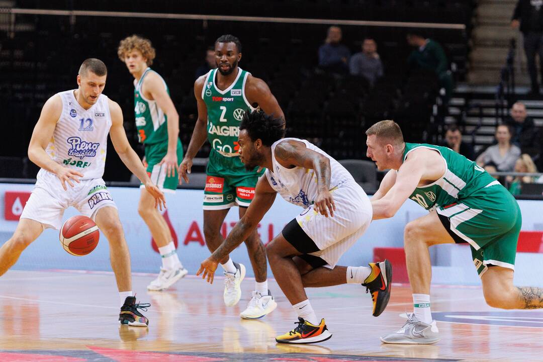 „Žalgiris“ – „Pieno žvaigždės“ 84:61