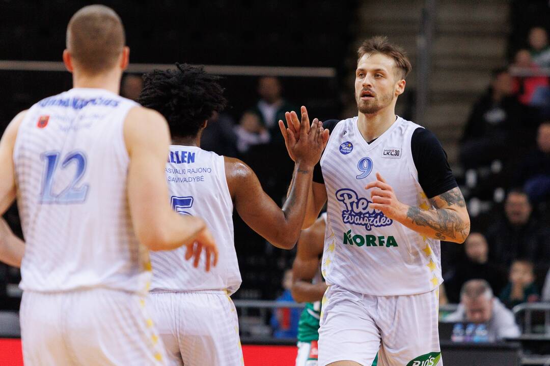 „Žalgiris“ – „Pieno žvaigždės“ 84:61