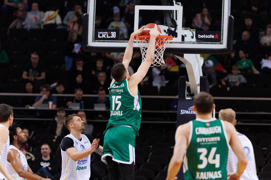 „Žalgiris“ – „Pieno žvaigždės“ 84:61