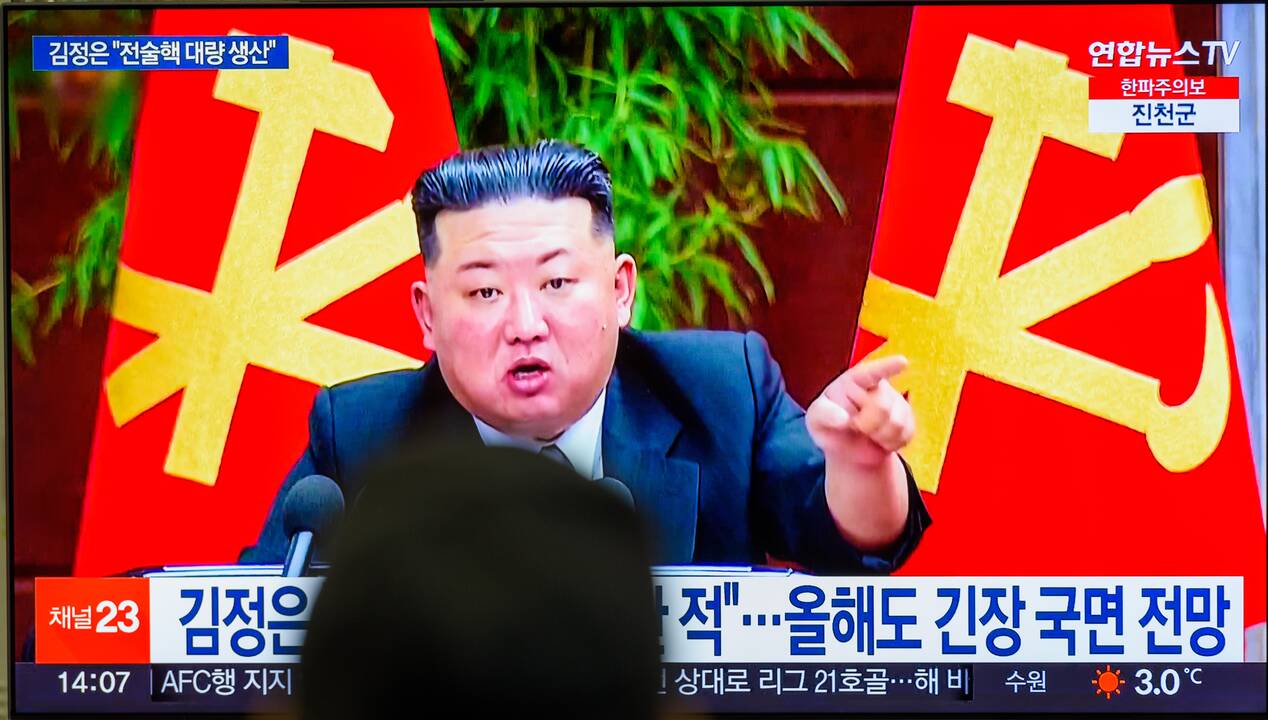 Kim Jong Unas ragina didinti Šiaurės Korėjos branduolinį arsenalą