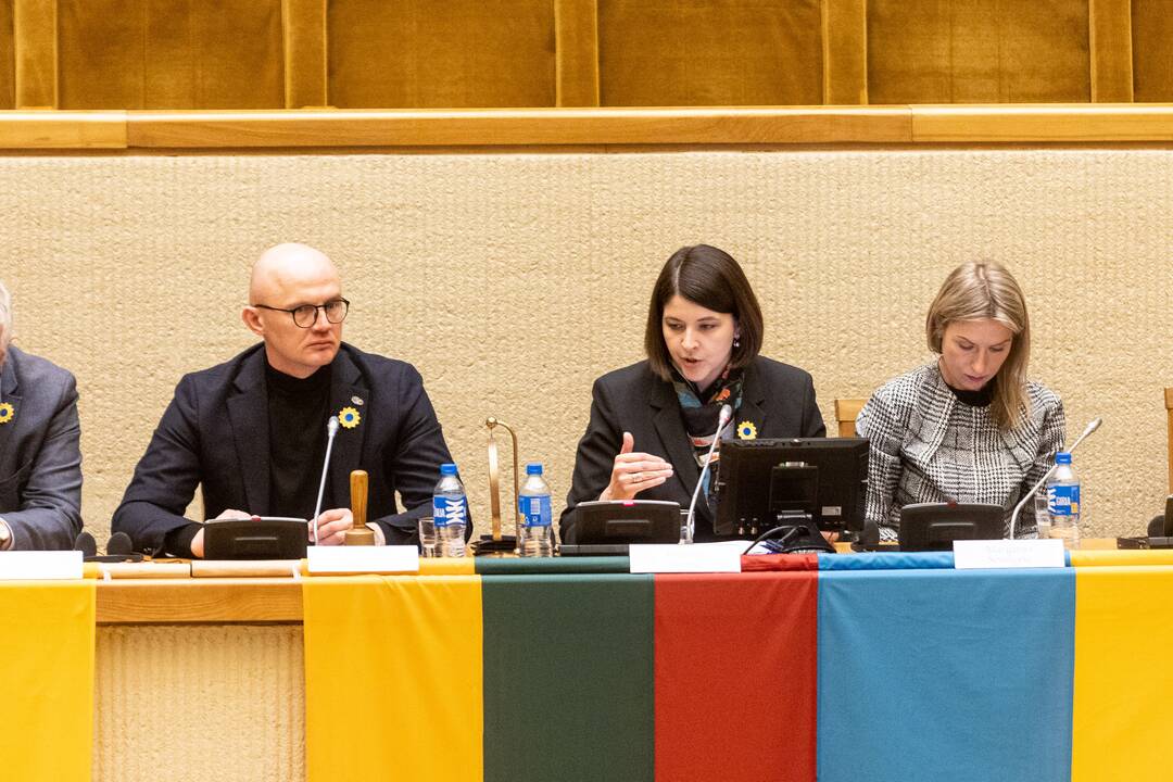 Konferencija „Metai karo Ukrainoje“ Seime