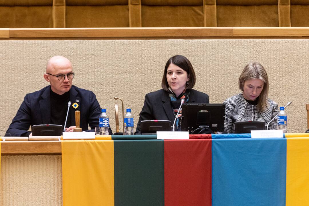 Konferencija „Metai karo Ukrainoje“ Seime