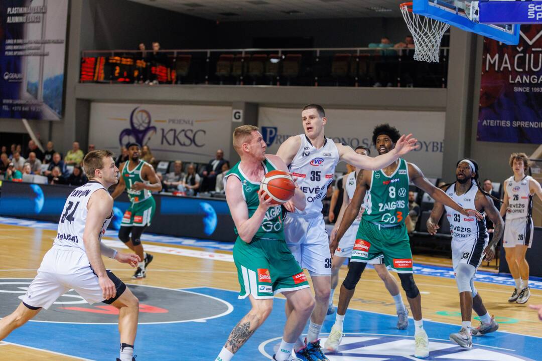 LKL rungtynės: Kauno „Žalgiris“ – Kėdainių „Nevėžis“