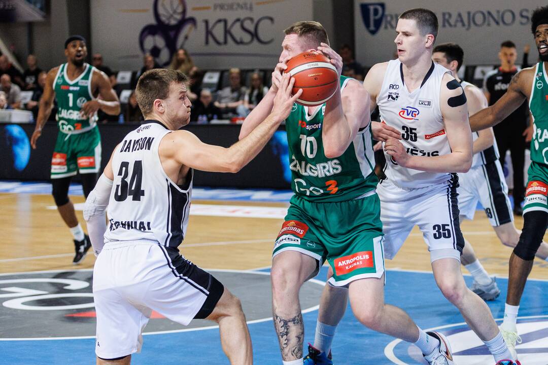 LKL rungtynės: Kauno „Žalgiris“ – Kėdainių „Nevėžis“