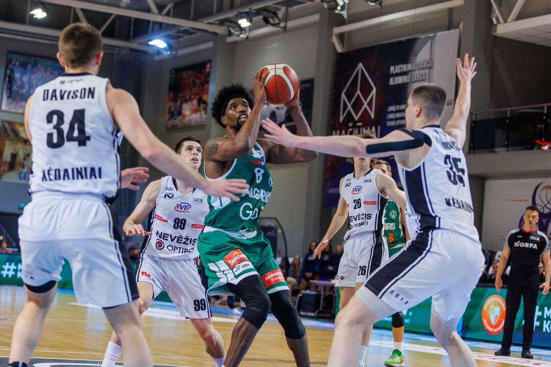 LKL rungtynės: Kauno „Žalgiris“ – Kėdainių „Nevėžis“