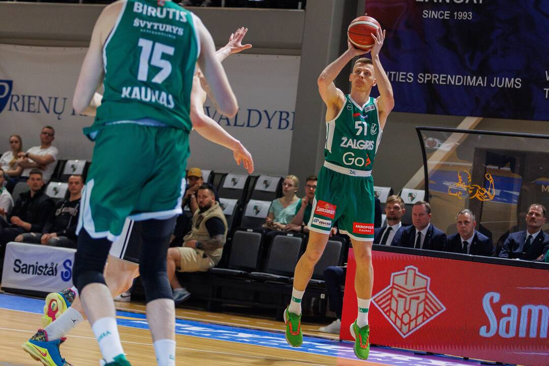 LKL rungtynės: Kauno „Žalgiris“ – Kėdainių „Nevėžis“