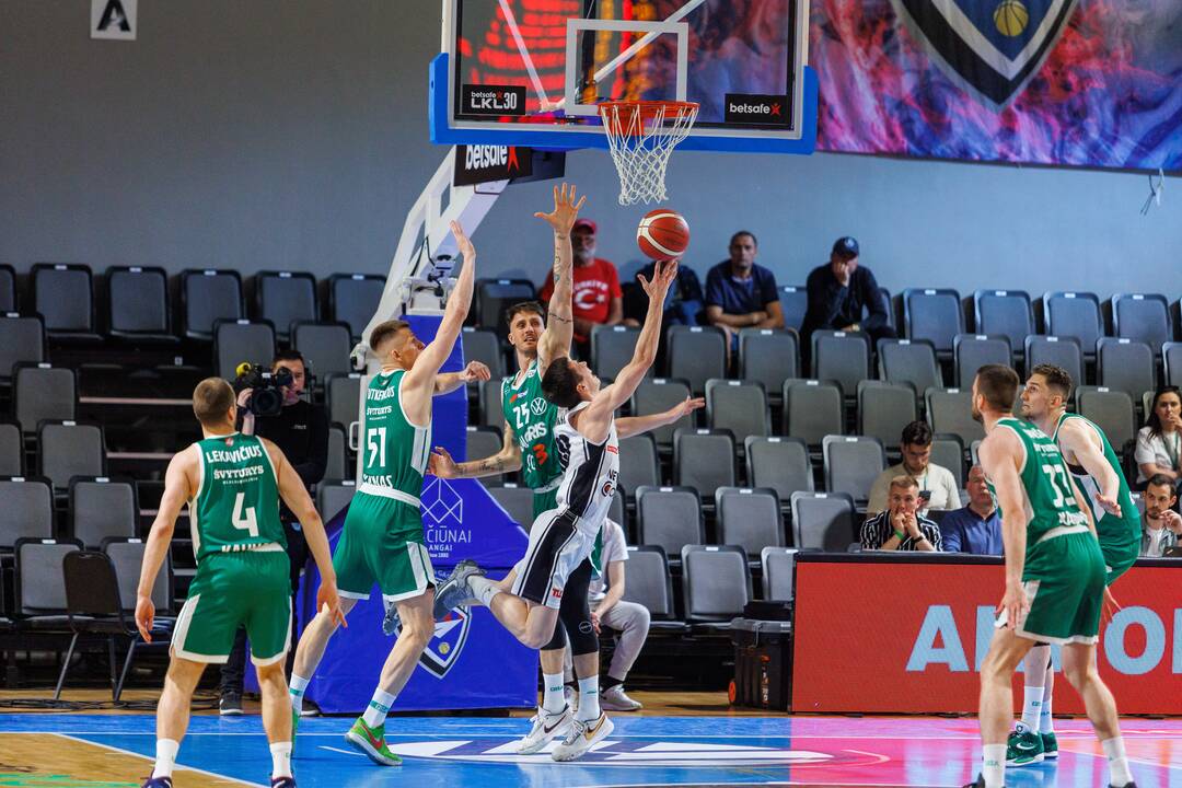 LKL rungtynės: Kauno „Žalgiris“ – Kėdainių „Nevėžis“