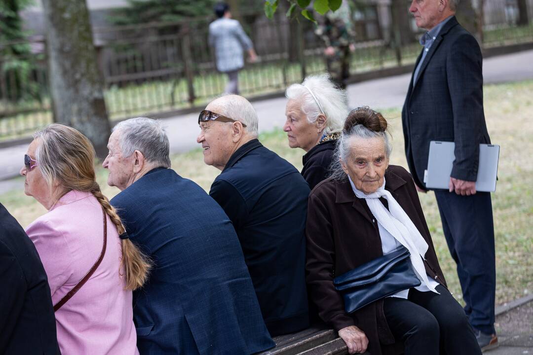 Okupacijos, genocido ir sovietmečio represijų aukų pagerbimo ceremonija