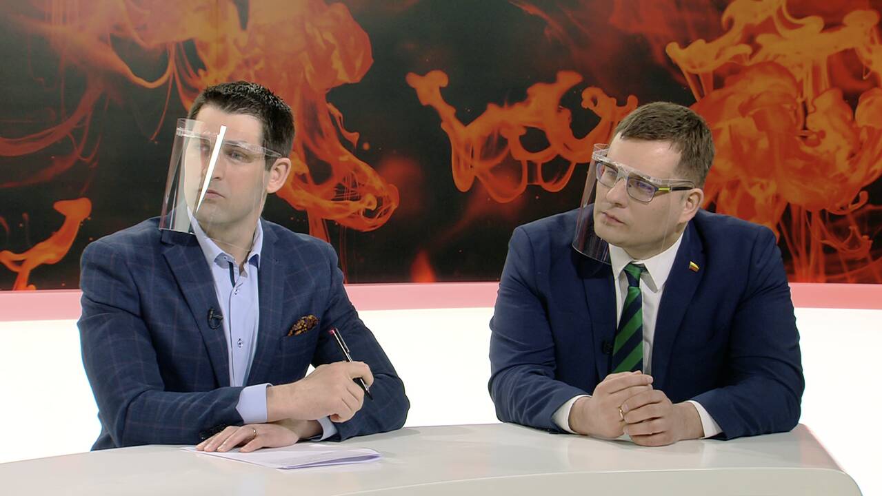 Seimo NSGK pirmininkas konservatorius Laurynas Kasčiūnas