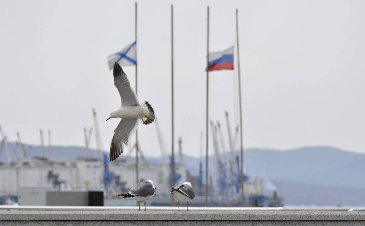 Lietuva Rusijai išsiuntė notą dėl karinių laivų trukdymo laivybai