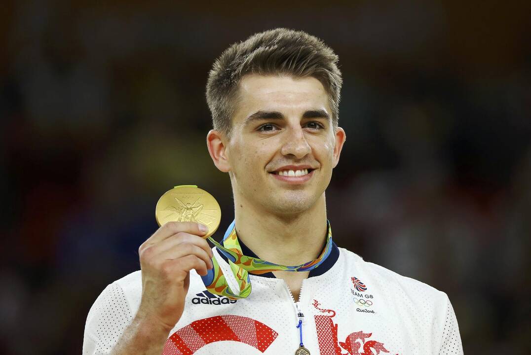 Gimnastas M. Whitlockas iškovojo pirmąjį aukso medalį Britanijai