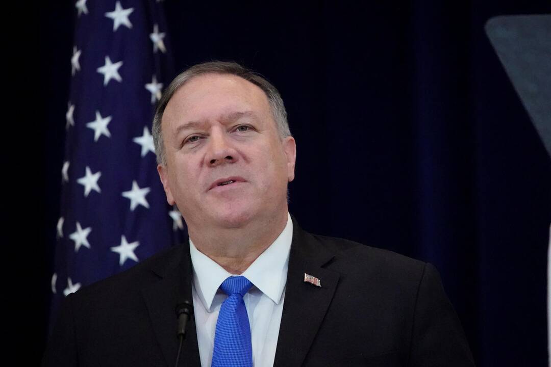 JAV valstybės sekretorius Mike'as Pompeo