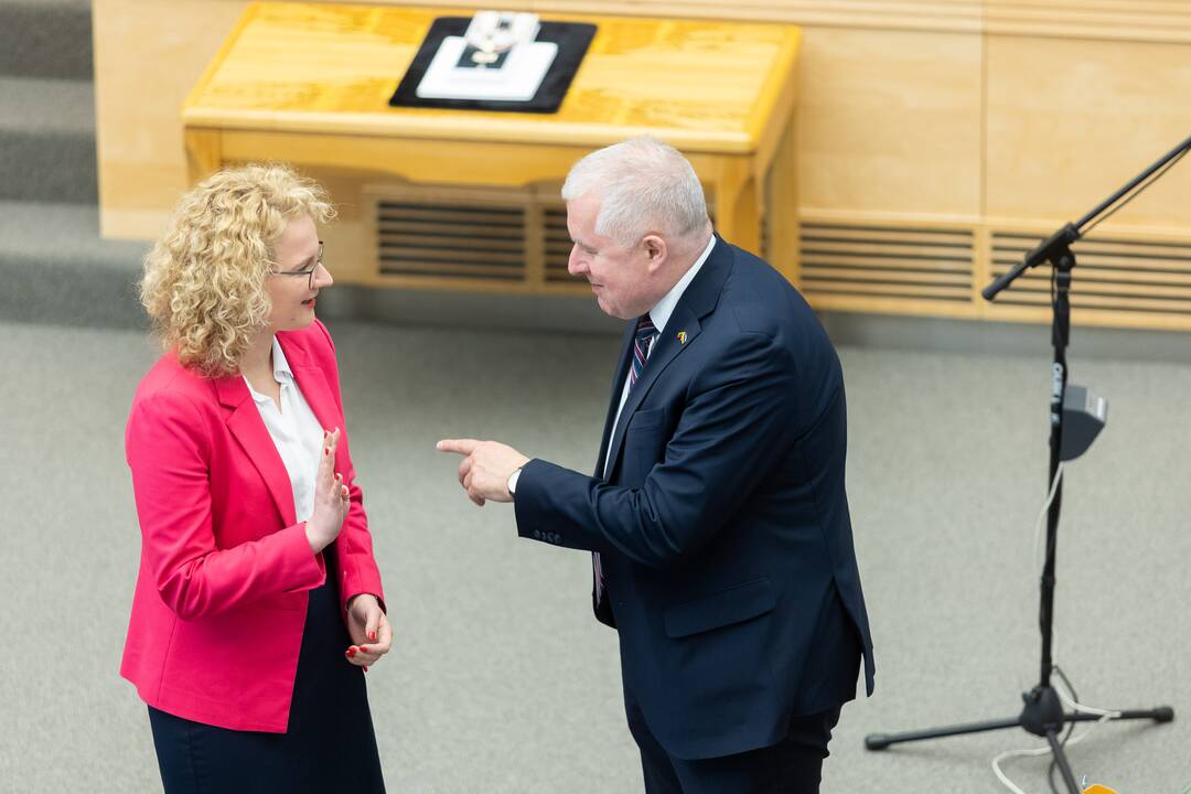 V. Adamkui įteikta A. Stulginskio žvaigždė