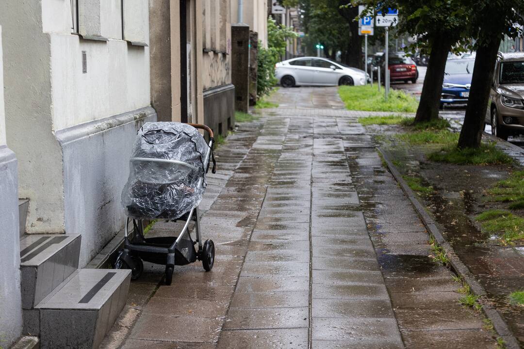 Lietus Vilniuje liepos 12-ąją