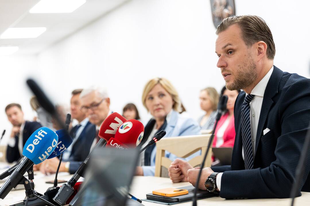 Frakcijos „Vardan Lietuvos“ susitikimas su G. Landsbergiu