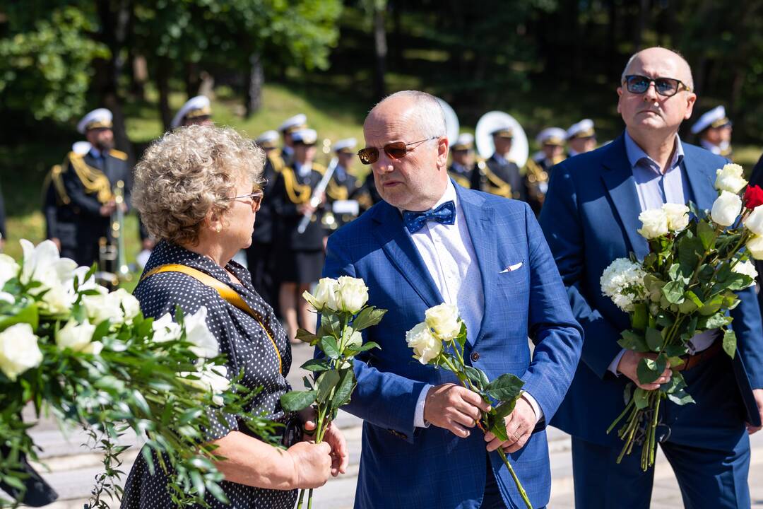 Nepriklausomybės Akto signataro A. Sakalo laidotuvės