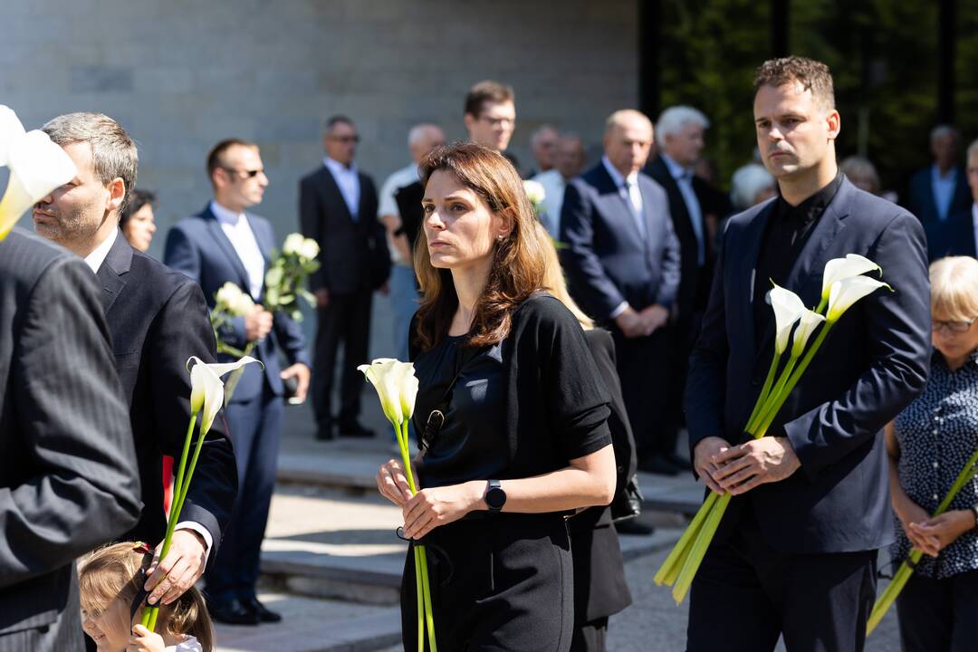 Nepriklausomybės Akto signataro A. Sakalo laidotuvės