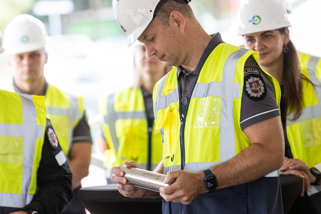 Sostinės policijos naujo pastato statybos