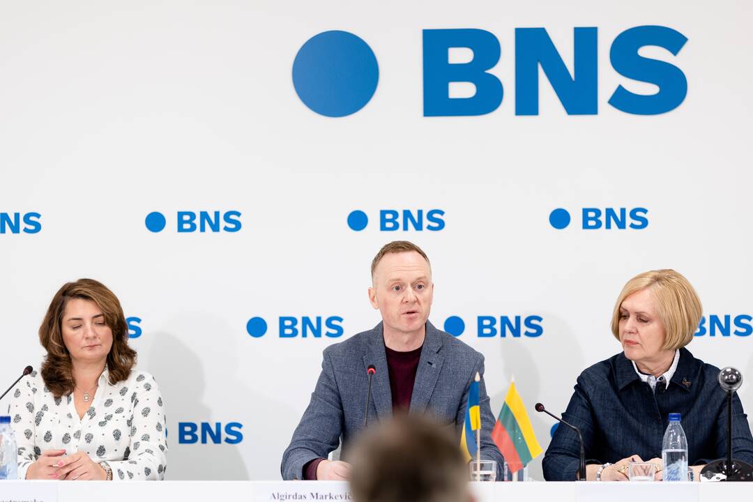 Spaudos konferencija apie Vilniaus vairuotojų streiką
