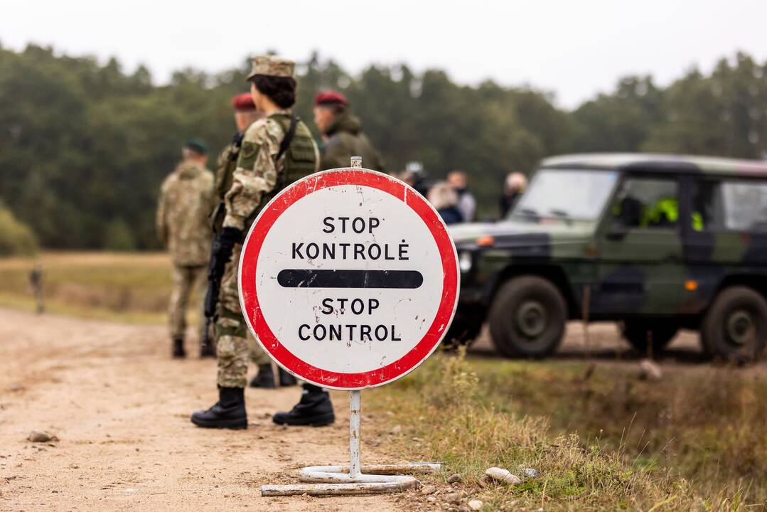 Pasienyje su Baltarusija apgręžtas tik vienas migrantas