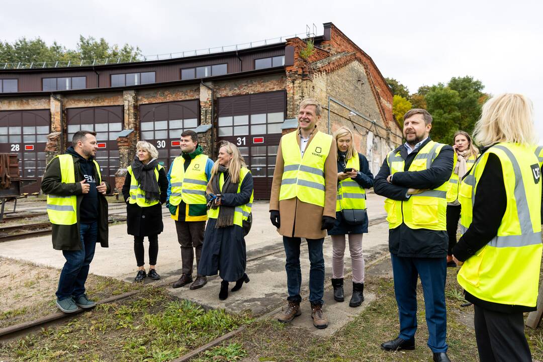 Planuojama keisti Vilniaus pramoninę geležinkelių teritoriją