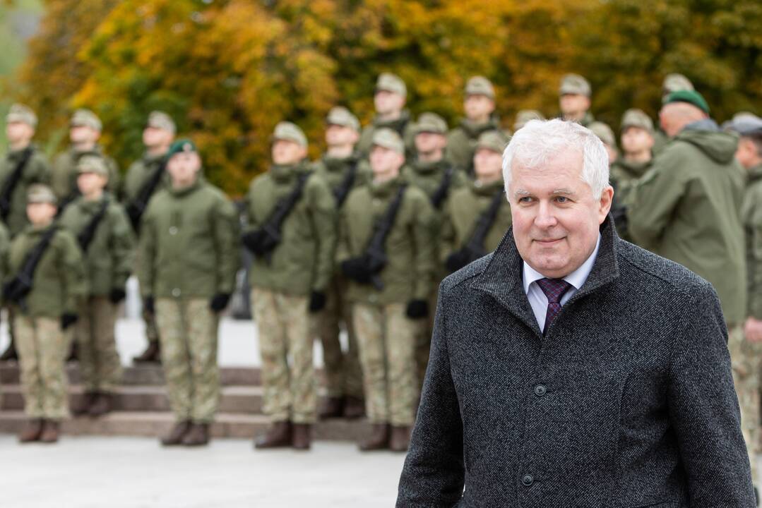 Ministras: galimos papildomos lėšos būtų skirtos ginkluotei, amunicijai, sandėliams