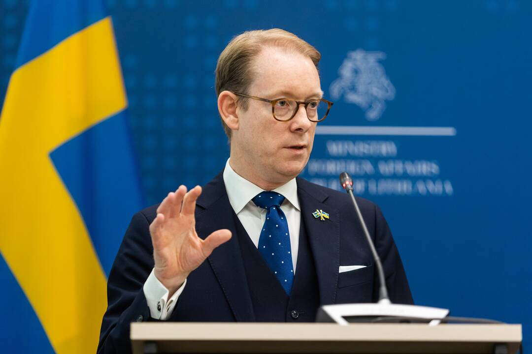 Lietuvoje vieši Švedijos užsienio reikalų ministras