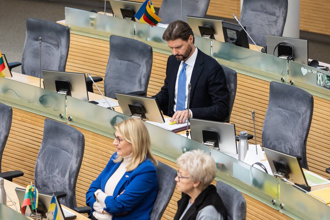 Seime – balsavimas dėl M. Majausko