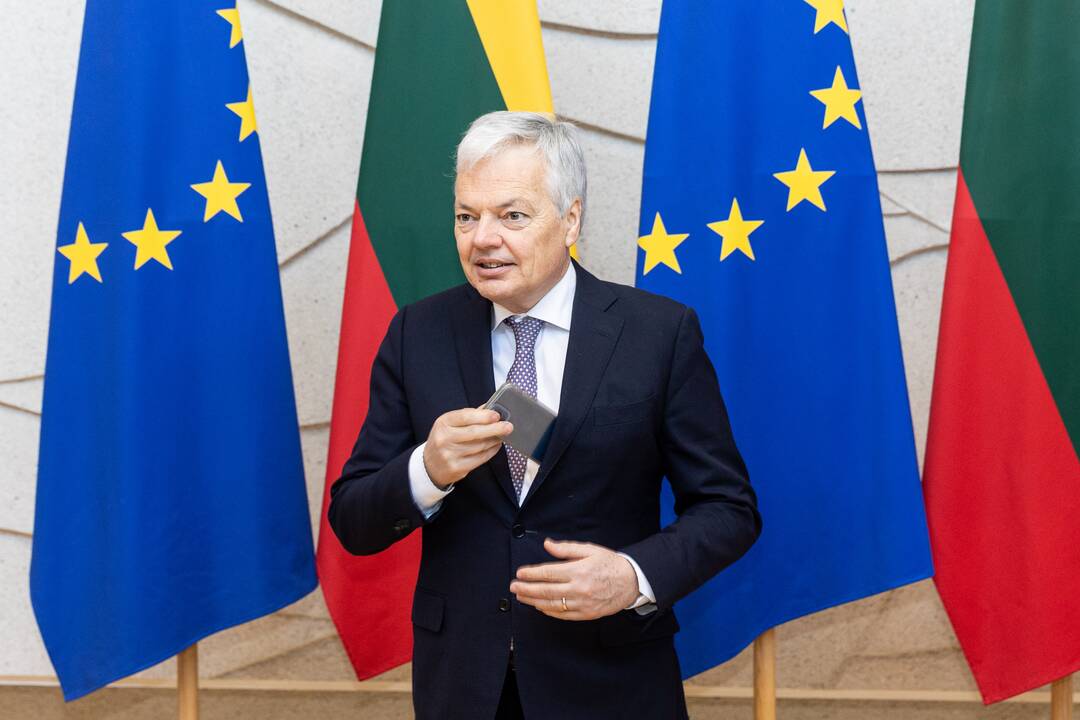 Lietuvoje vieši eurokomisaras D. Reyndersas
