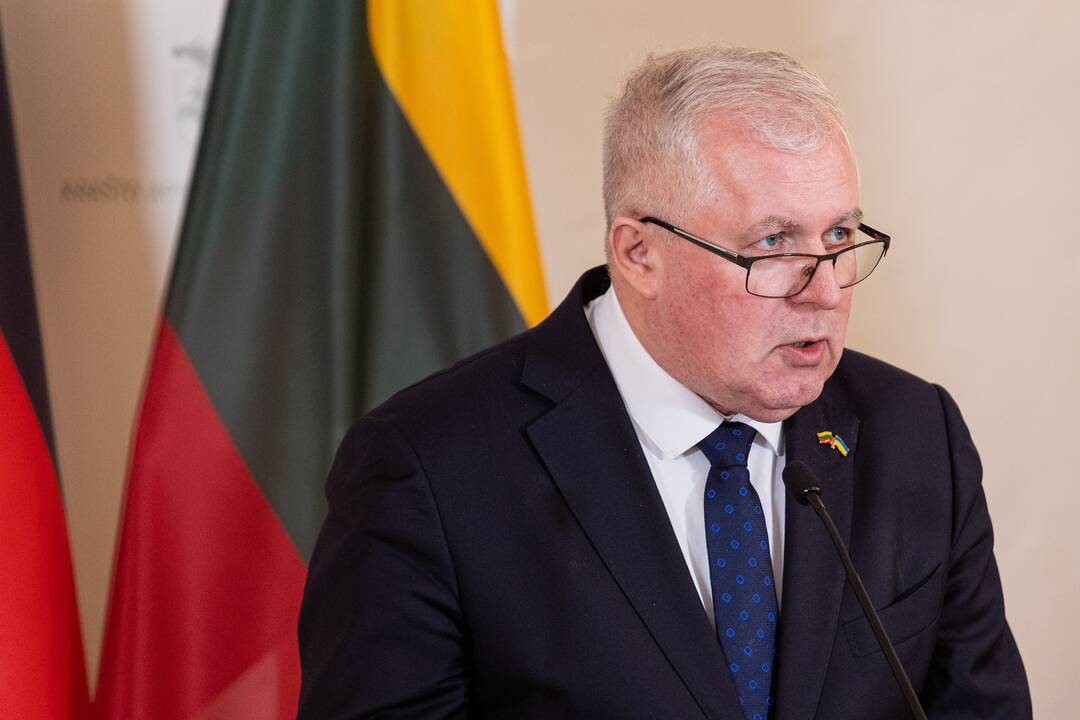 Vokietijos gynybos ministro B. Pistoriaus vizitas Lietuvoje