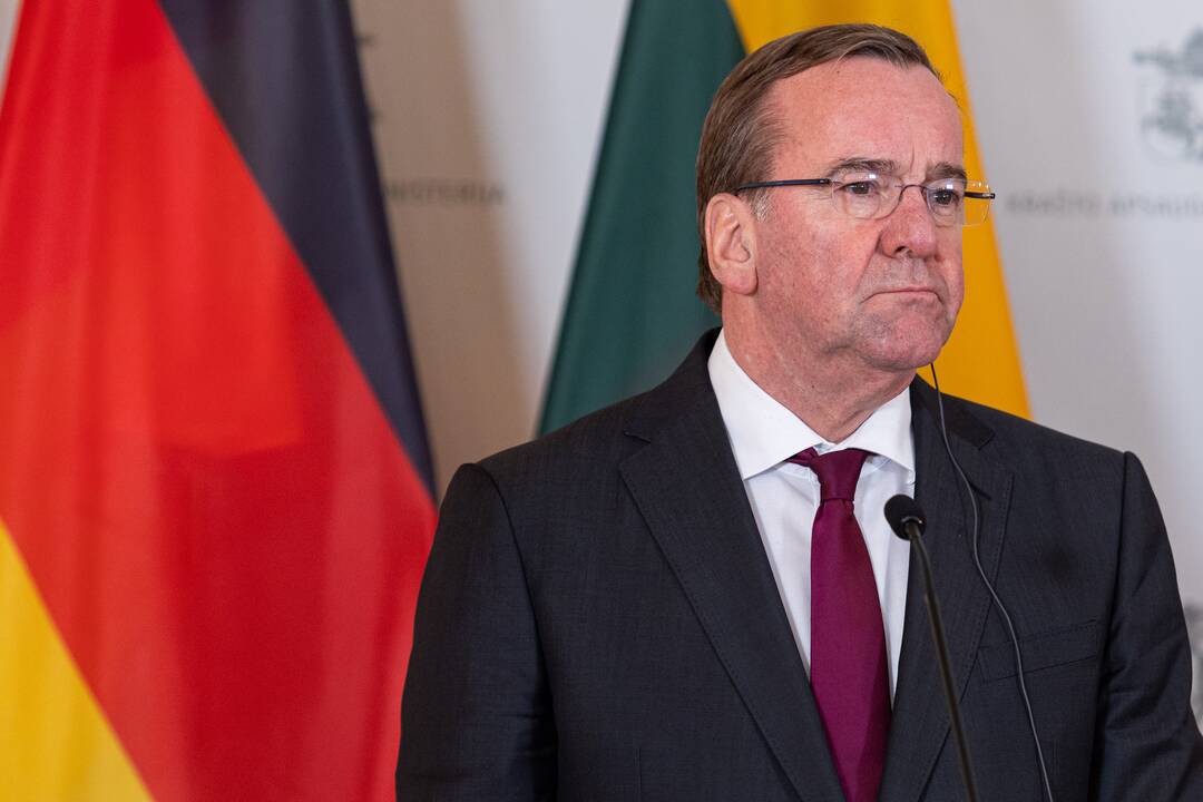 Vokietijos gynybos ministro B. Pistoriaus vizitas Lietuvoje