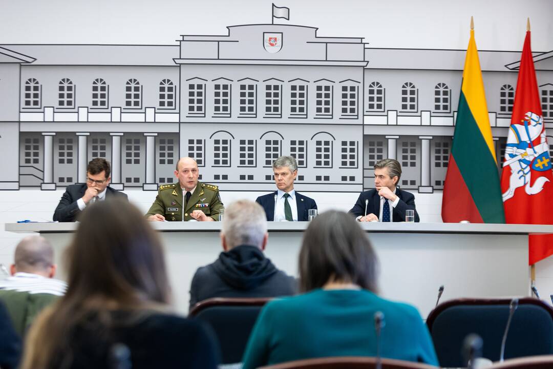 Grėsmių Lietuvos nacionaliniam saugumui pristatymas