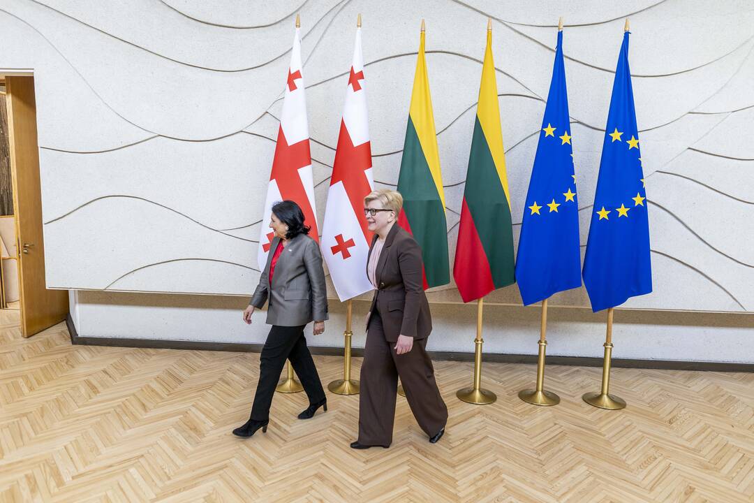 Sakartvelo prezidentės vizitas Lietuvoje