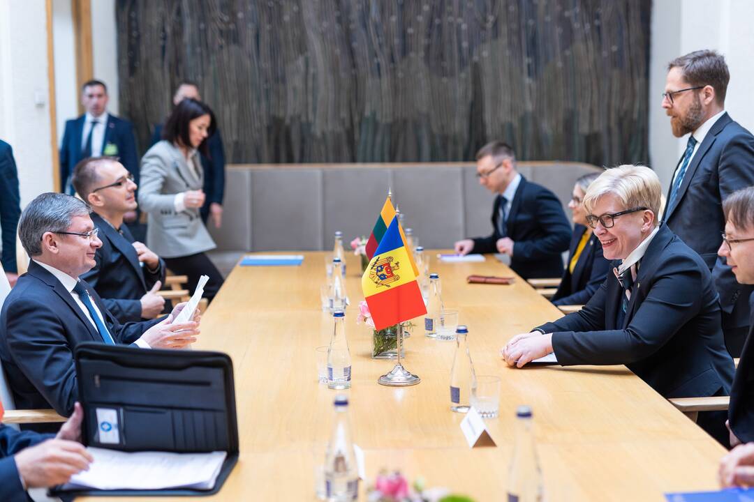 Moldovos parlamento vadovo vizitas Lietuvoje