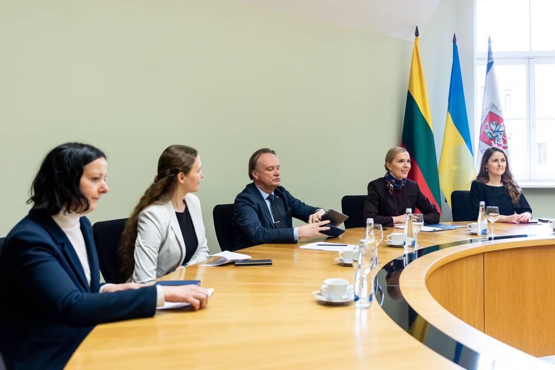A. Bilotaitės ir S. Cichanouskajos susitikimas