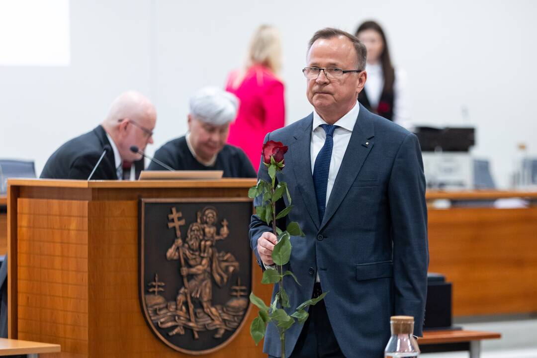 Pirmasis naujos Vilniaus miesto savivaldybės tarybos posėdis
