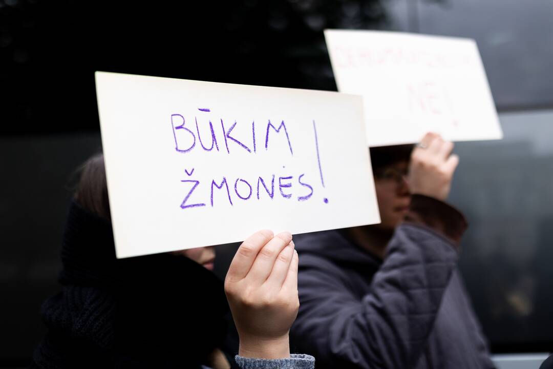 Protestas prieš migrantų apgręžimą