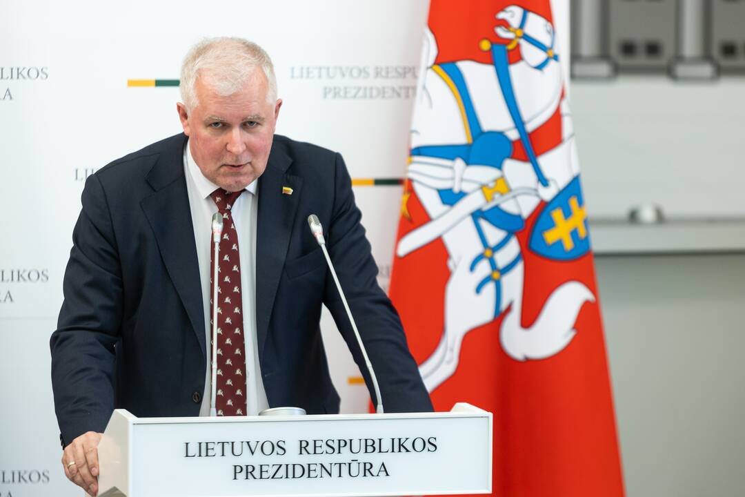 Spaudos konferencija po Valstybės gynimo tarybos posėdžio