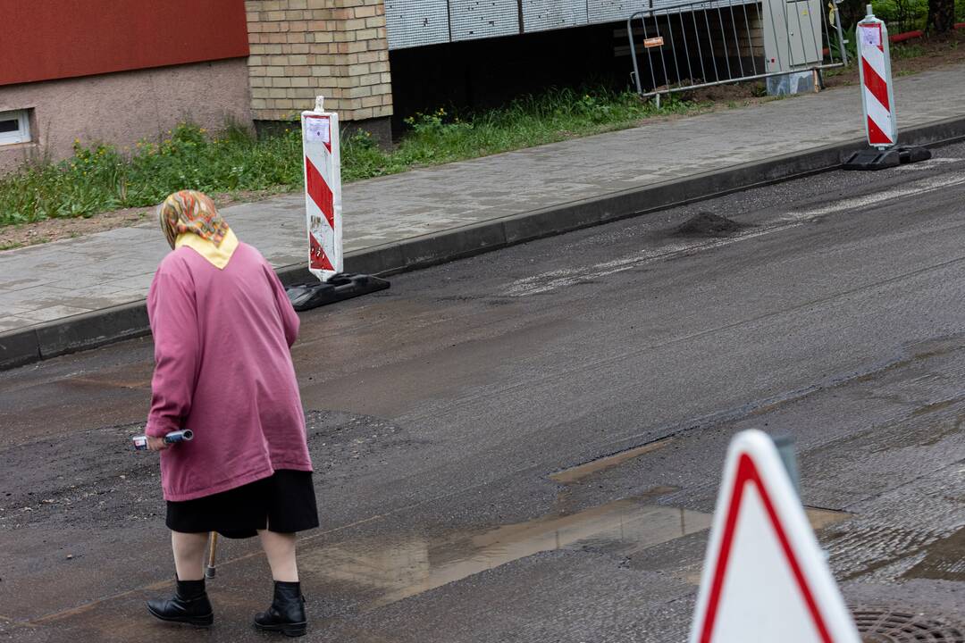Vilniaus gatvių atnaujinimo darbų pristatymas