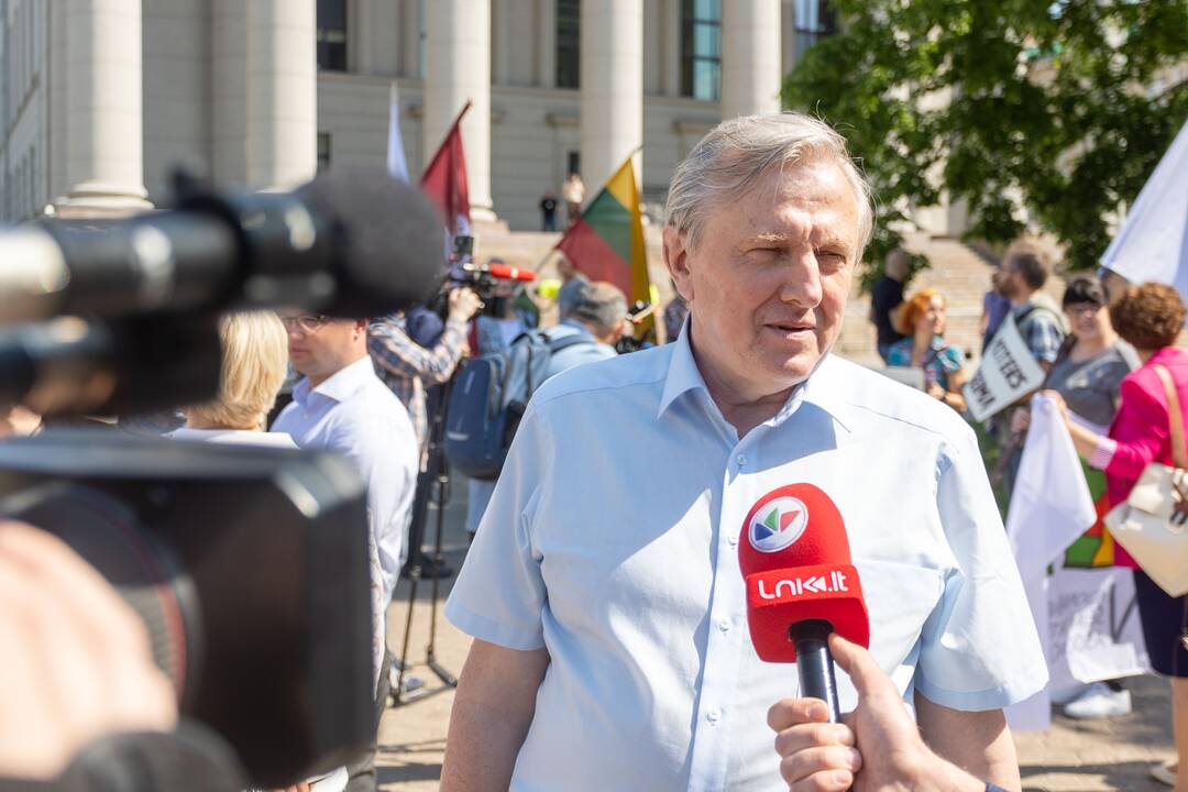 Protestas prieš tos pačios lyties asmenų sąjungų įteisinimą