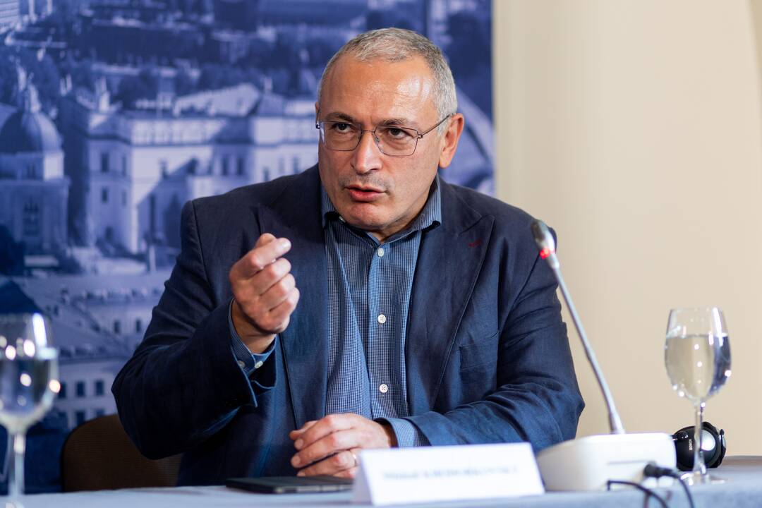 Vilniaus Rusijos forumo spaudos konferencija