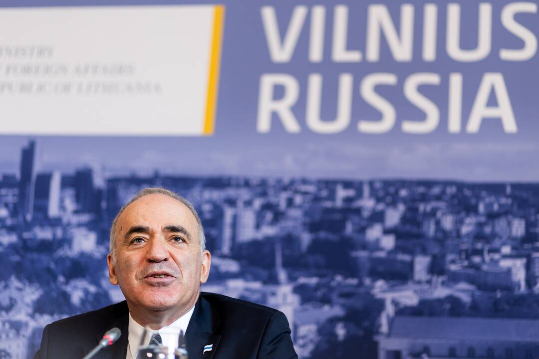 Vilniaus Rusijos forumo spaudos konferencija