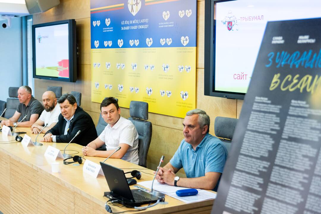 Baltarusijos projekto „Tribunal“ pristatytas