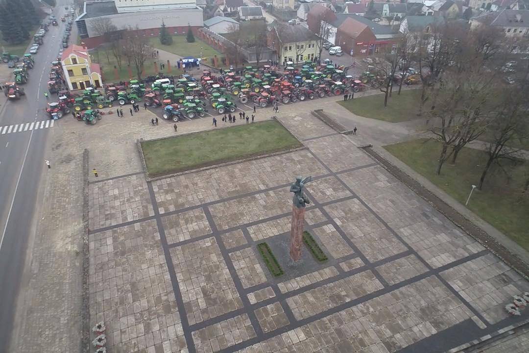 Lietuvoje – ūkininkų protestas