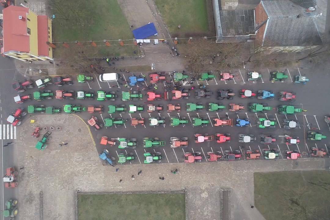 Lietuvoje – ūkininkų protestas